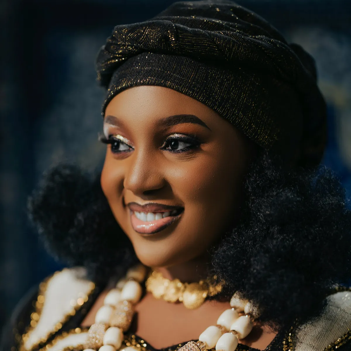 Satin Silver Bridal Look